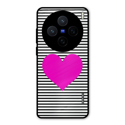 Pattern heart Vivo X200 Mobile Back Cover - Aesthetic PrintShield Case