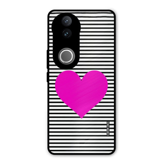 Pattern heart iQOO Z10R Mobile Back Cover - Aesthetic PrintShield Case