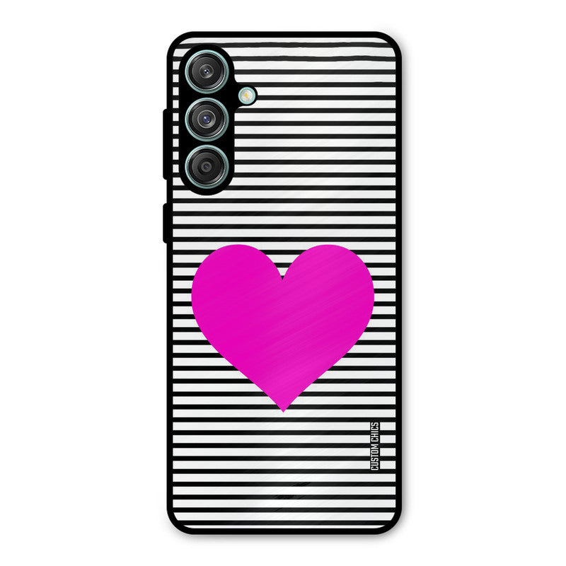 Pattern heart Samsung Galaxy M55 5G Mobile Back Cover - Aesthetic PrintShield Case