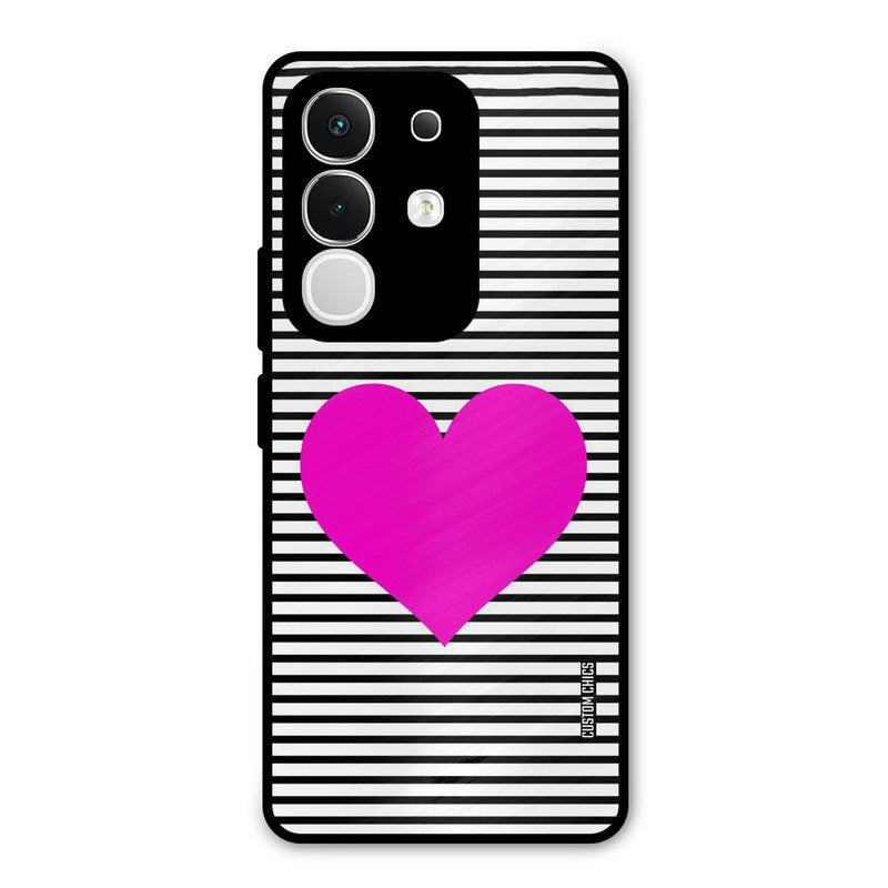 Pattern heart Vivo T4x Mobile Back Cover - Aesthetic PrintShield Case