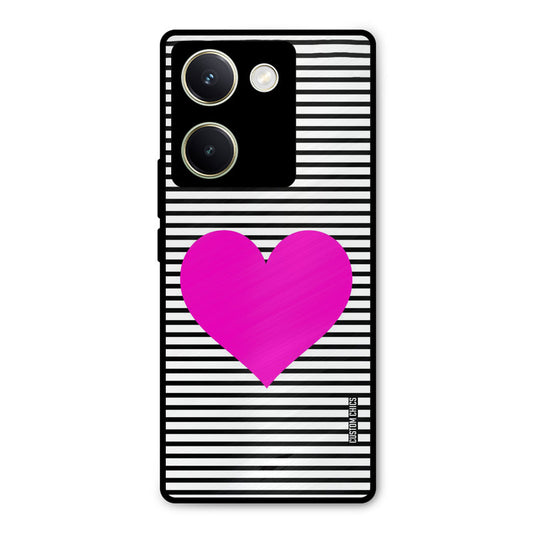 Pattern heart Vivo Y200 Pro Mobile Back Cover - Aesthetic PrintShield Case