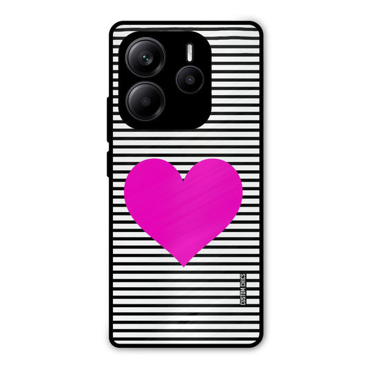 Pattern heart Redmi Note 14 Mobile Back Cover - Aesthetic PrintShield Case