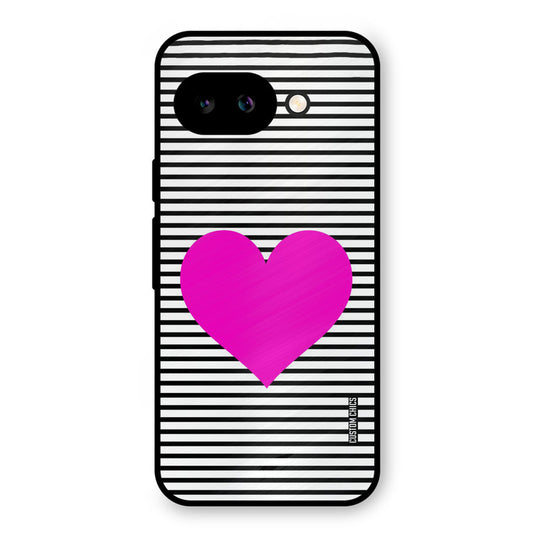 Pattern heart Google Pixel 9A Mobile Back Cover - Aesthetic PrintShield Case