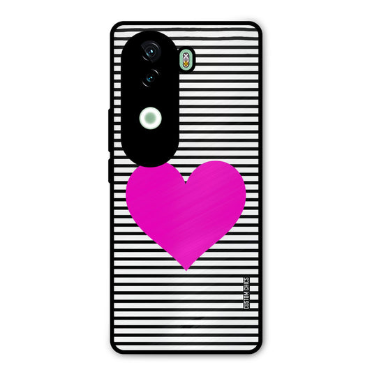 Pattern heart iQOO Z9s Mobile Back Cover - Aesthetic PrintShield Case
