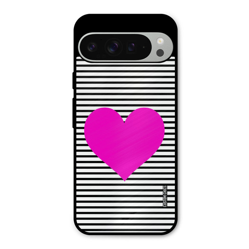 Pattern heart Google Pixel 9 Pro XL Mobile Back Cover - Aesthetic PrintShield Case