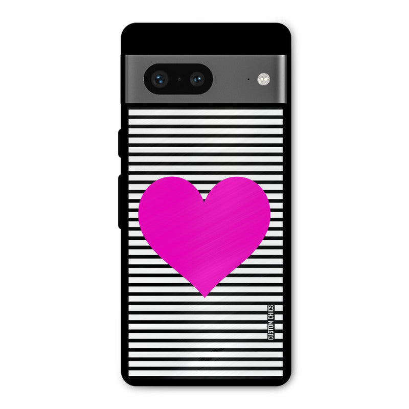 Pattern heart Google Pixel 7 Mobile Back Cover - Aesthetic PrintShield Case