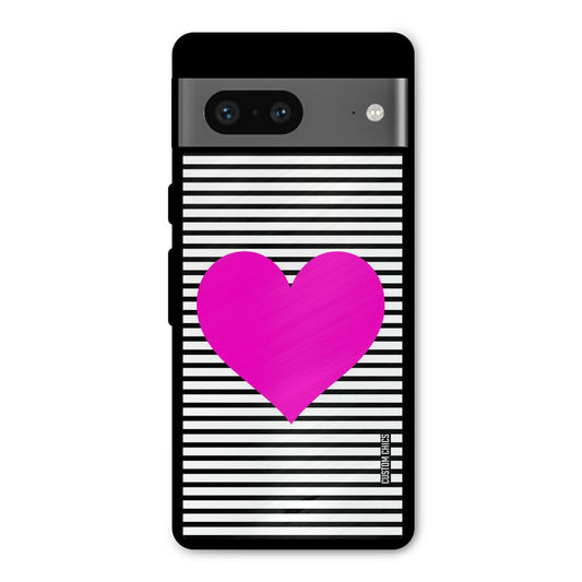 Pattern heart Google Pixel 7 Mobile Back Cover - Aesthetic PrintShield Case