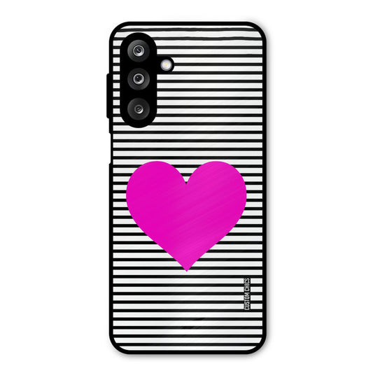 Pattern heart Samsung Galaxy M36 Mobile Back Cover - Aesthetic PrintShield Case