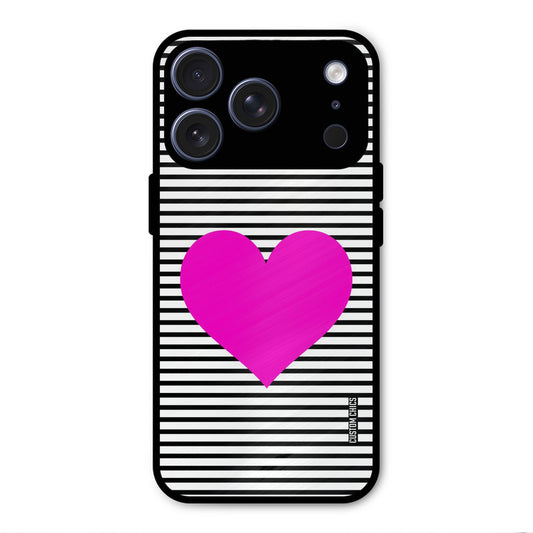 Pattern heart iPhone 17 Pro Max Mobile Back Cover - Aesthetic PrintShield Case