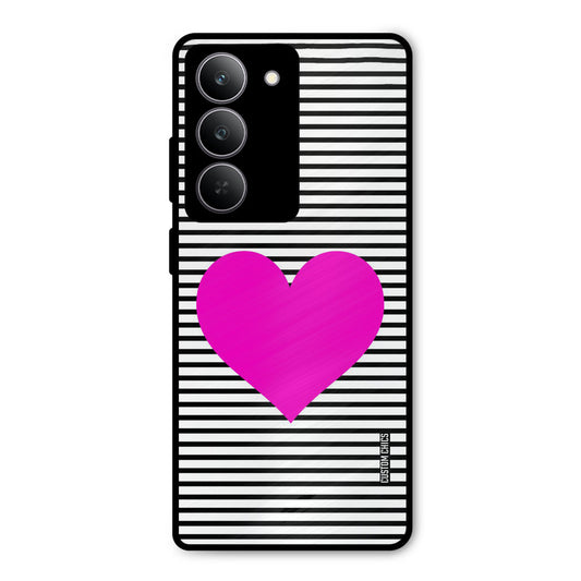 Pattern heart Realme 14x Mobile Back Cover - Aesthetic PrintShield Case