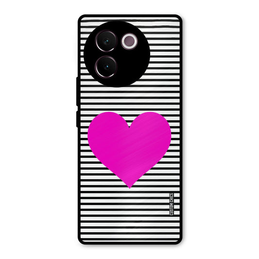 Pattern heart Vivo V30e Mobile Back Cover - Aesthetic PrintShield Case