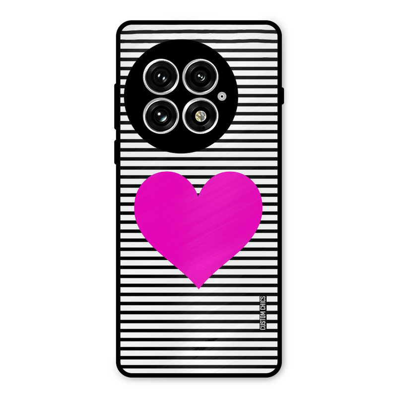 Pattern heart Oneplus 13 Mobile Back Cover - Aesthetic PrintShield Case