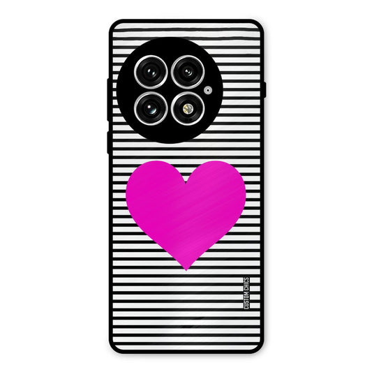 Pattern heart Oneplus 13 Mobile Back Cover - Aesthetic PrintShield Case
