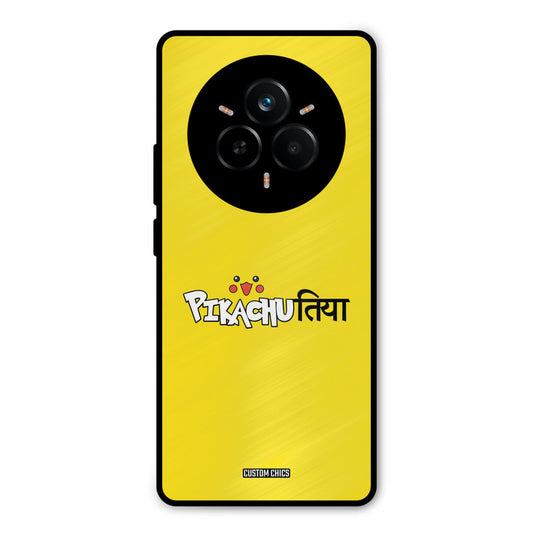 Pickachutiya Realme 14 Pro Mobile Back Cover - Typography PrintShield Case