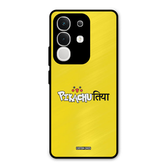 Pickachutiya Vivo T4x Mobile Back Cover - Typography PrintShield Case