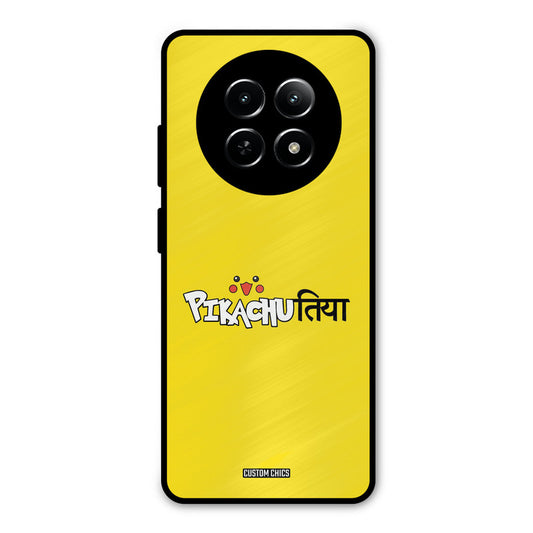 Pickachutiya Realme Narzo N65 Mobile Back Cover - Typography PrintShield Case