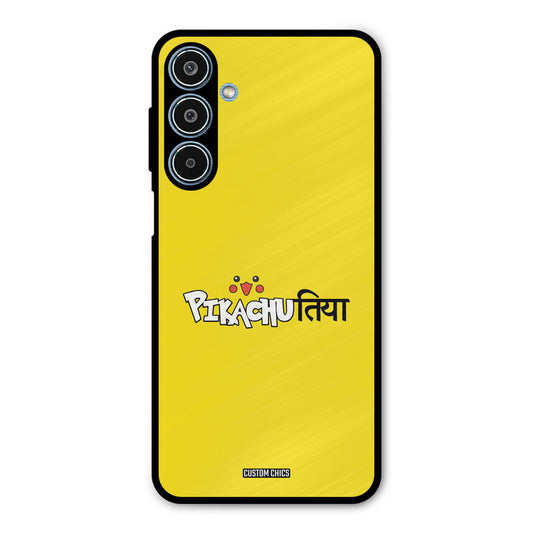 Pickachutiya Samsung Galaxy M35 5G Mobile Back Cover - Typography PrintShield Case