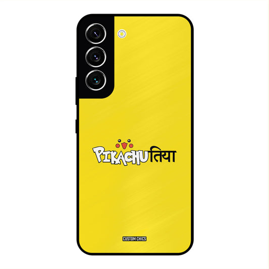 Pickachutiya Samsung Galaxy S22 Mobile Back Cover - Typography PrintShield Case