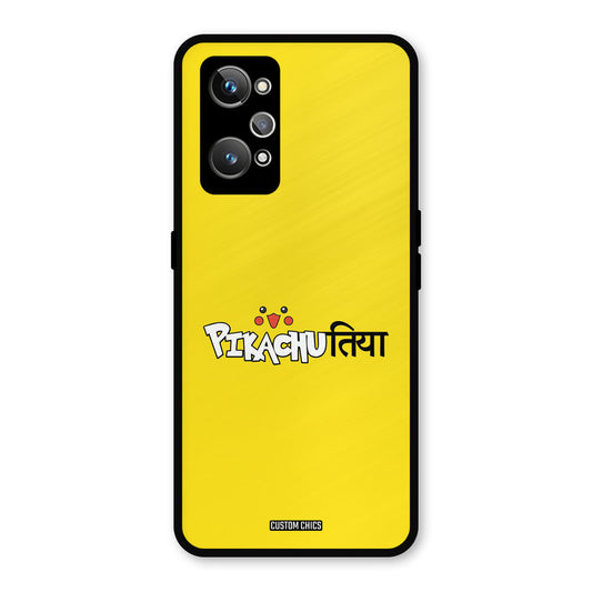 Pickachutiya Realme GT Neo 2 Mobile Back Cover - Typography PrintShield Case