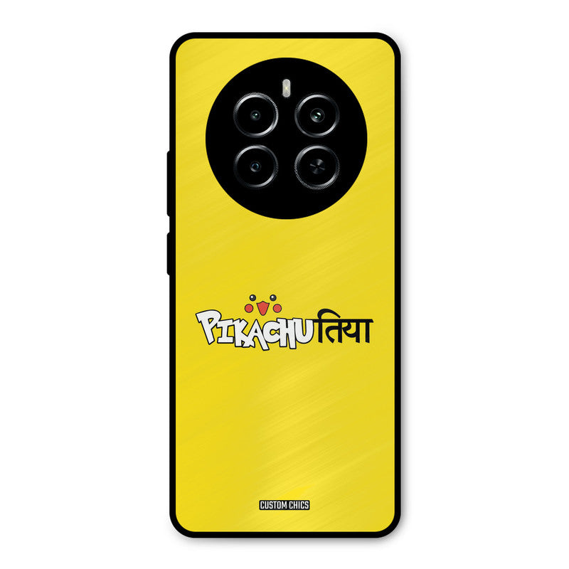 Pickachutiya Realme P1 5G Mobile Back Cover - Typography PrintShield Case