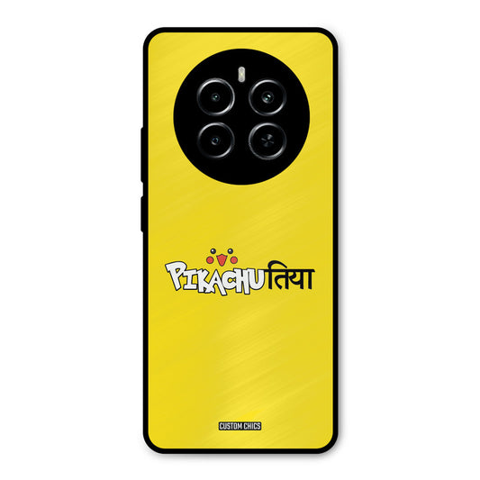 Pickachutiya Realme P1 5G Mobile Back Cover - Typography PrintShield Case