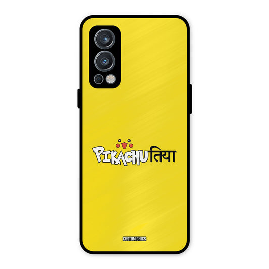 Pickachutiya OnePlus Nord 2 5G Mobile Back Cover - Typography PrintShield Case