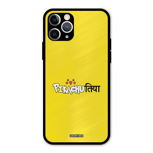 Pickachutiya iPhone 11 Pro Mobile Back Cover - Typography PrintShield Case