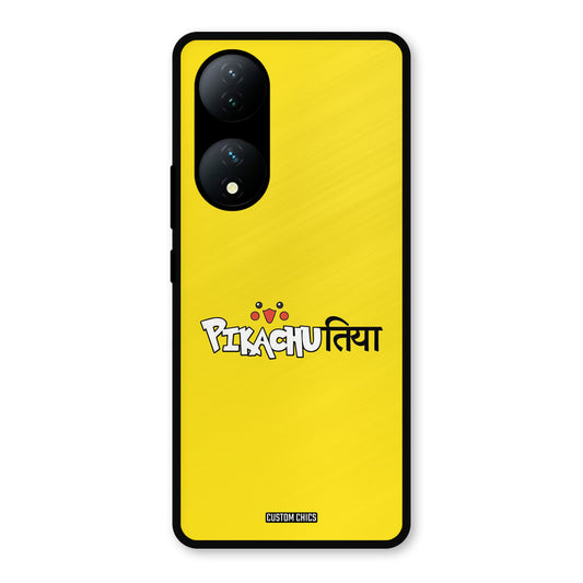 Pickachutiya Vivo Y100 Mobile Back Cover - Typography PrintShield Case