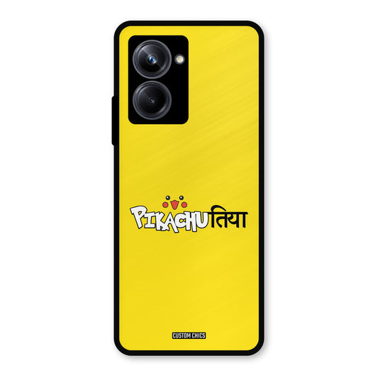 Pickachutiya Realme 10 Pro Mobile Back Cover - Typography PrintShield Case