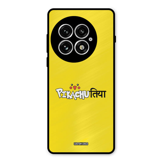 Pickachutiya Oneplus 13 Mobile Back Cover - Typography PrintShield Case