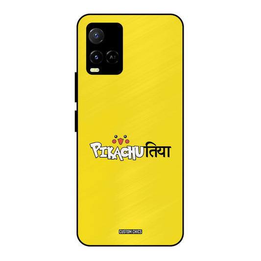 Pickachutiya Vivo Y33s Mobile Back Cover - Typography PrintShield Case