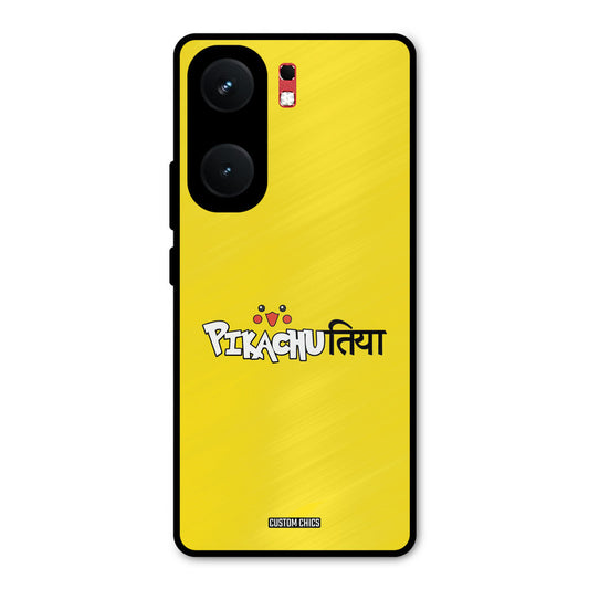 Pickachutiya iQOO Neo 9 Pro Mobile Back Cover - Typography PrintShield Case