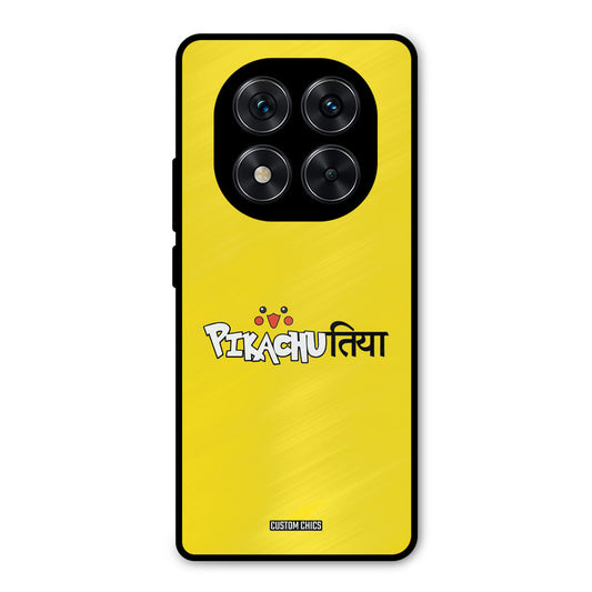 Pickachutiya Redmi Note 14 Pro Mobile Back Cover - Typography PrintShield Case