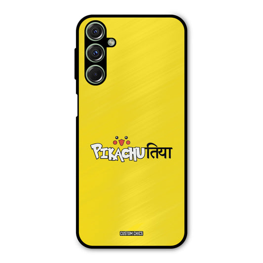Pickachutiya Samsung Galaxy M34 Mobile Back Cover - Typography PrintShield Case