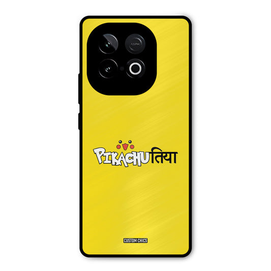 Pickachutiya iQOO Neo 10 Mobile Back Cover - Typography PrintShield Case