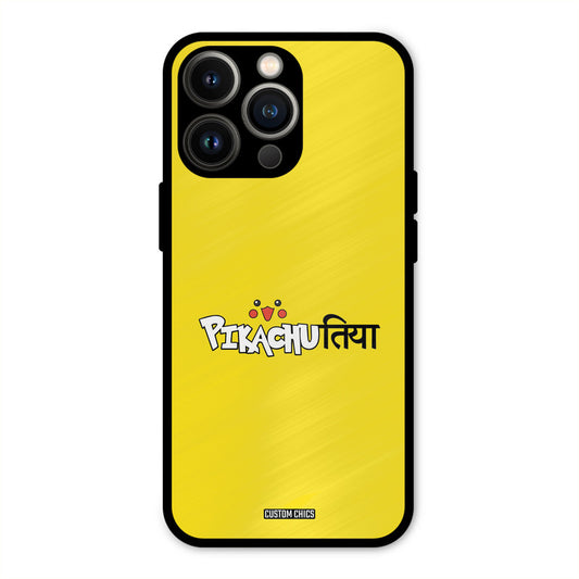 Pickachutiya iPhone 13 Pro Mobile Back Cover - Typography PrintShield Case