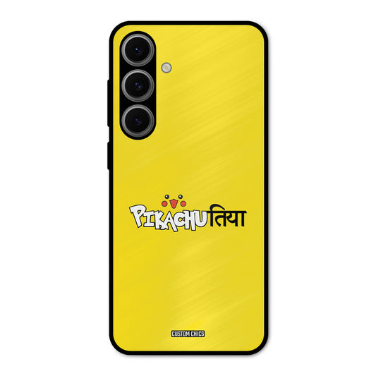 Pickachutiya Samsung Galaxy S24 Mobile Back Cover - Typography PrintShield Case