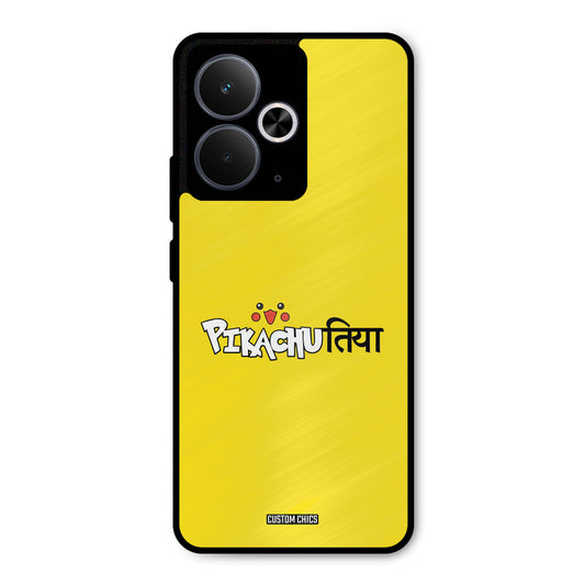 Pickachutiya Realme 14T Mobile Back Cover - Typography PrintShield Case