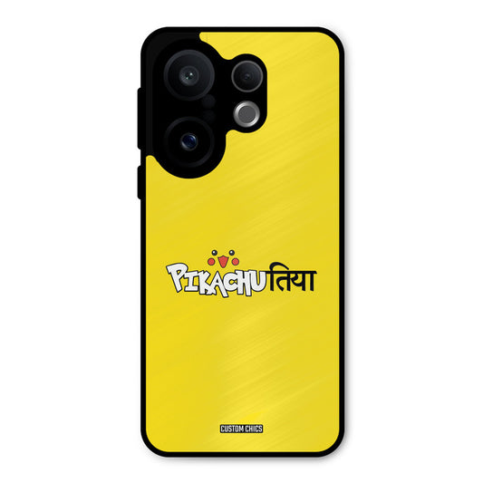 Pickachutiya Vivo X200 FE Mobile Back Cover - Typography PrintShield Case