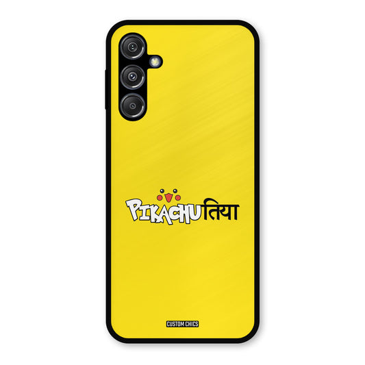Pickachutiya Samsung Galaxy M34 5G Mobile Back Cover - Typography PrintShield Case
