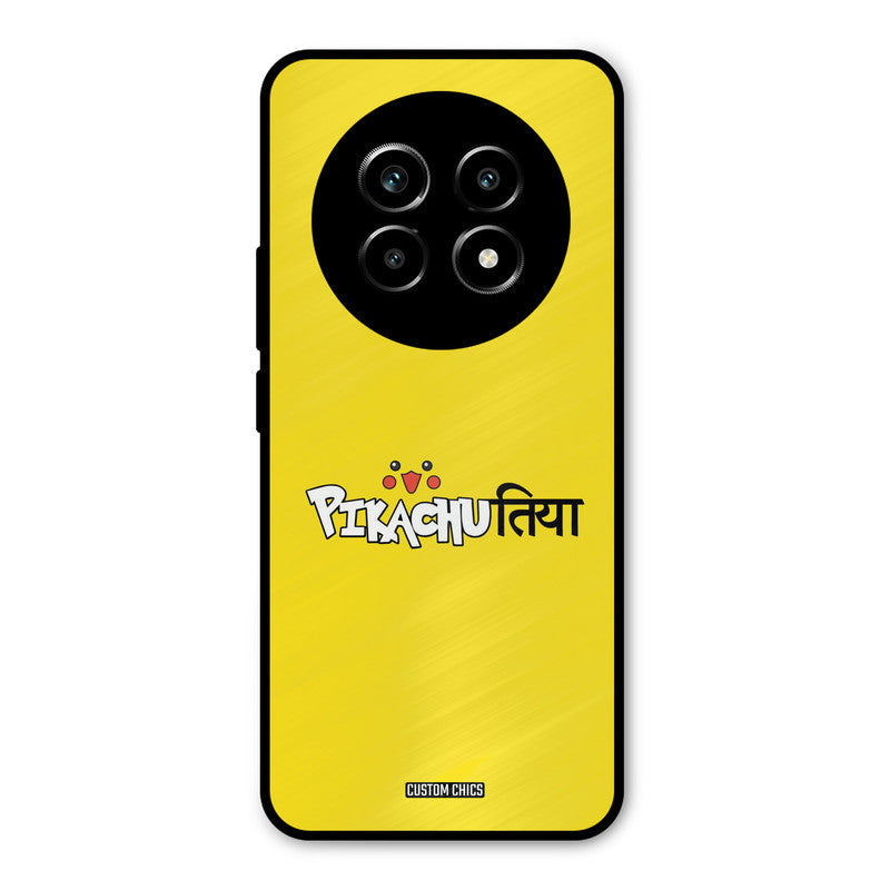 Pickachutiya Realme 14 Pro lite Mobile Back Cover - Typography PrintShield Case