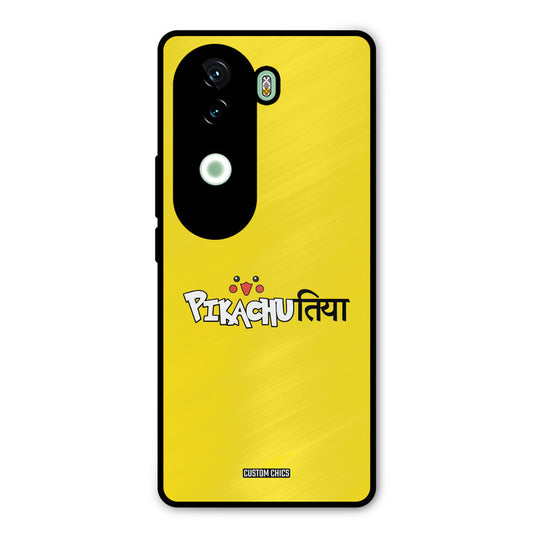 Pickachutiya Vivo V40e Mobile Back Cover - Typography PrintShield Case