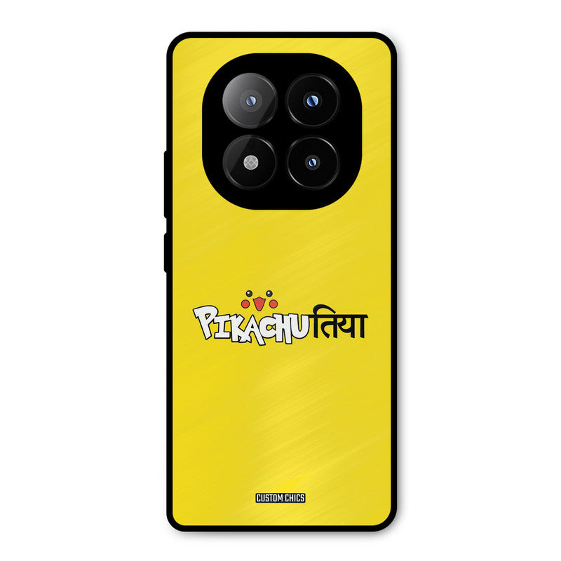 Pickachutiya Redmi Note 14 Pro Plus 5G Mobile Back Cover - Typography PrintShield Case