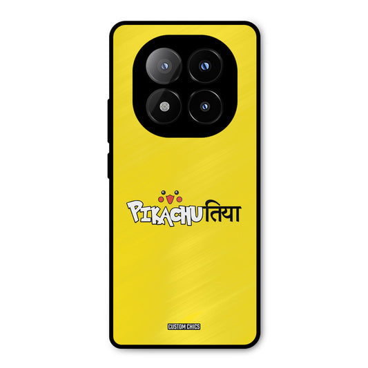 Pickachutiya Redmi Note 14 Pro Plus 5G Mobile Back Cover - Typography PrintShield Case
