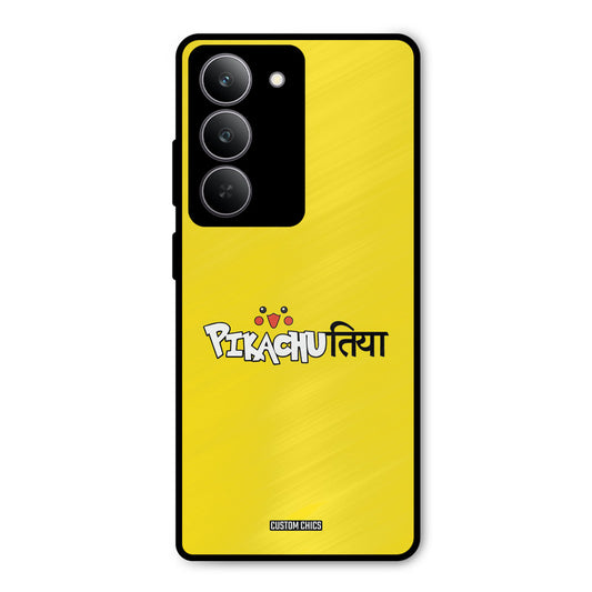 Pickachutiya Realme 14x Mobile Back Cover - Typography PrintShield Case