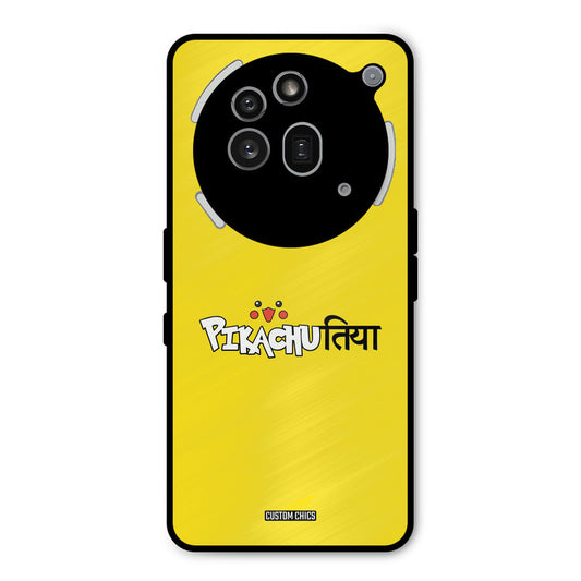 Pickachutiya Nothing Phone 3A Pro Mobile Back Cover - Typography PrintShield Case