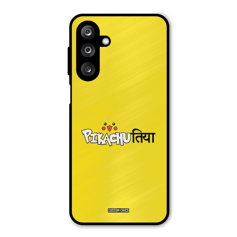 Pickachutiya Samsung Galaxy M36 Mobile Back Cover - Typography PrintShield Case