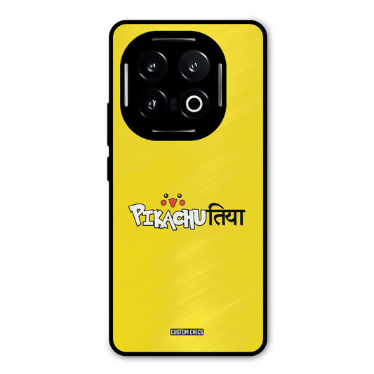 Pickachutiya iQOO 13 Mobile Back Cover - Typography PrintShield Case