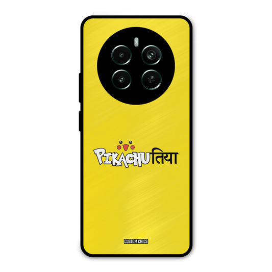 Pickachutiya Realme 12 Plus Mobile Back Cover - Typography PrintShield Case