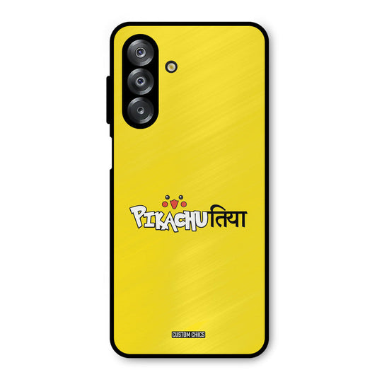 Pickachutiya Samsung Galaxy A17 Mobile Back Cover - Typography PrintShield Case
